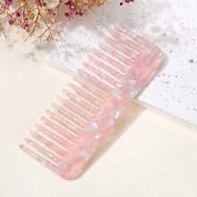 1pc Personalized Name Large Letter Custom Wedding Bridesmaid Gift Hair Comb Brush Acetate Hair Comb, Customized Tortoiseshell Hair Comb, Wide-Tooth Hair Comb, Marble Hair Comb, Bridesmaid Gift, Birthday Gift. Shunfa Anti-Static Electricity,Multi-Functional,Ornamental,Letter,Solid Color,Exquisite,Stylish,Vintage,Modern,Colorful,Leisure,Basics,Casual,Soft,Unique,Customized,Personalized,Custom,Ideal Gifts For Her,Girlfriend,Her,Boyfriend,Friends, Easy Comfort