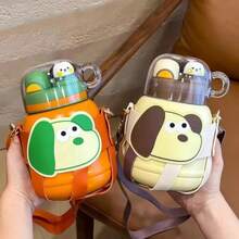 Cup Double Drinking Cup Cute Student School Dedicated Children's Water Bottle
