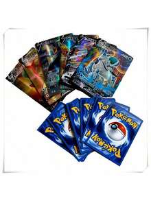 Pokemon200 Pcs , Cards,Cards (V Series, Vmax, GX Rare Cards), Anime Games Cards, GiftsFor Anime Fans, Adults Holiday Gifts, Party Suppliess, Holiday Accessories, Birthday Party Supplies, Birthday Gifts, Art Craft Decoration Rare Card  Card Preferred