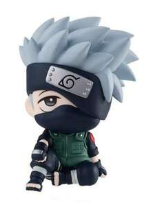 bandai 1pc Kakashi Figurine, Anime Character Kakashi Hatake Q-Version Sitting Pose Model, Car Decor/Gift (Note: There May Be Some Color Discrepancies Between Photos And Actual Product, Which Is Normal)