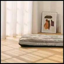 Comfortable Striped Square Pet Bed - Soft, Durable, Small To Large Dog Mats, A Four-Season Comfortable Cat And Dog Bed, Detachable Dog Bed, Dog Daycare, Puppy Breeding, Indoor/Outdoor Use,Travel Pet Bed