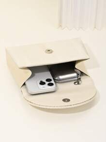 Sac du soir plissé élégant, sac de dîner de couleur unie texturé, pochette parfaite pour fête, mariage et cadeaux de banquet pour fiançailles, enterrement de vie de jeune fille, mariage