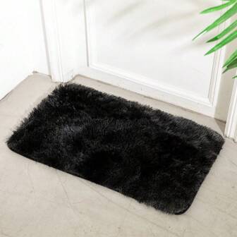 1 Tapete Peludo Antideslizante Multicolor de 50*80 cm, Transformación Elegante para tu Hogar con Suavidad y Estilo - Alfombra Peluda de Varios Colores 50*80 cm, Añade Confort y un Toque Vibrante a tu Espacio.