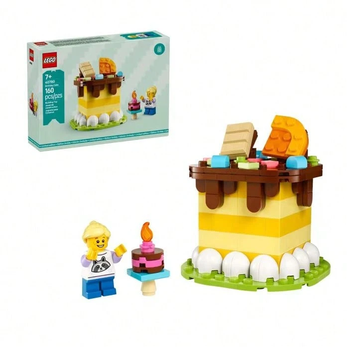 LEGO Birthday Cake 40780, Children Building Blocks Set - 40780 - View 1