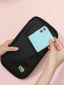 Ví đựng hộ chiếu chống nước, ví đựng hộ chiếu đa năng unisex, túi đựng đồ du lịch di động, thích hợp cho du lịch máy bay, kỳ nghỉ, mùa tựu trường. - Nhiều màu - Xem 8