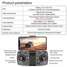 TOKQI F198 Foldable Dual Camera Drone With Brushless Motor, Auto Hover & Altitude Hold, One-Key Landing, App Control, Extended Flight Time, Portable RC Quadcopter, Ideal Gift For Beginners - Perfect For Christmas/Halloween/Birthday