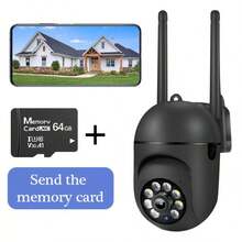 3MP 2K 高清智能摄像机，无线智能安全摄像机，2.4GHz WiFi 智能摄像机，无线室内监控摄像机系统，USB 供电，360° 全景视图，运动检测 AI 面部跟踪，警报声音，双向音频，夜视