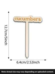 有趣的定制亚克力植物桩，个性化植物标牌，室内盆栽配件，植物标记，花园桩，花园装饰，植物配件，有趣的植物标记，植物桩，植物标牌，波西米亚风礼品，Cottagecore - 彩色 - 查看 16