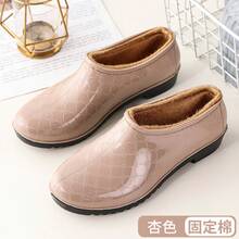 Women Rain Footwear - 2598卡其-固定棉-拍大兩碼 - 查看 8