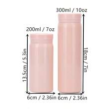 1 paquet Simple tasse d'isolation portable cadeau maison de 7oz/10oz, tasse de poche à vide en acier inoxydable 304, petit tasse à eau mini simple pour étudiant, tasse d'isolation portable cadeau maison en acier inoxydable 304, petit tasse de poche à vide