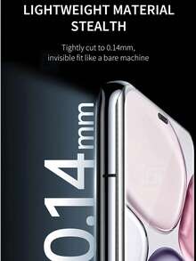 4 miếng phim Hydrogel HD Full Cover tương thích với iPhone/tương thích với Samsung Galaxy/dễ dán và chống trầy xước cảm ứng mượt mà, chống trầy xước, không bụi, không thấm nước, chống vân tay tự động sửa chữa các vết xước phim bảo vệ màn hình thân thiện với vỏ bảo vệ màn hình thiết yếu, áp dụng cho màn hình bảo vệ hàng ngày, văn phòng, gia đình bảo vệ màn hình điện thoại phụ kiện điện thoại chống sốc chống rơi chống rơi - Trong sáng - Xem 7