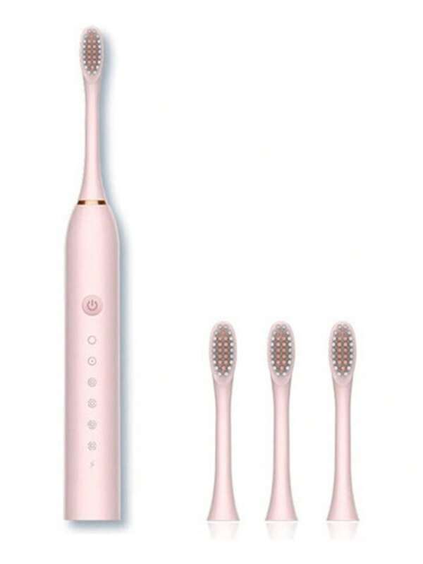 Escova De Dentes Elétrica IPX7 Com Cabeça Substituivel inteligente Ultrassônico À Prova D'água