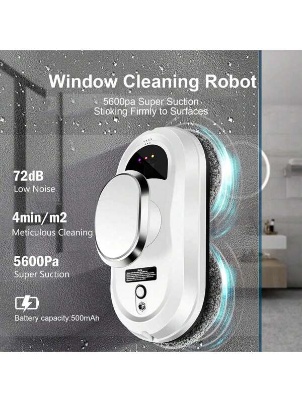 Intelligente Fensterreinigung Roboter Staubsauger Roboter Fensterreiniger Elektroglas Limpiacristales Fernbedienung für Zuhause