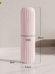 旅行牙刷收纳盒，牙膏牙刷整理器，男女通用便携式旅行牙刷盒，多功能牙刷旅行收纳盒，适合露营、返校、商务旅行、浴室旅行必备、旅行用品、旅行配件、度假、暑假等场合。 - 彩色 - 查看 16