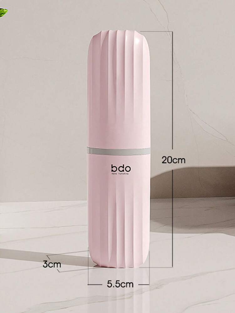 Toothbrush Cup Transparent Toothbrush Case Portable Toothpaste Storage Travel Wash Cup For Business Back To School Home Travel Essential Accessories - Multicolor - View 15