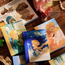 A7笔记本，陪伴你走过漫长岁月，童话主题计划本，学生留言本，笔记，用于学校用品，返校 - 彩色 - 查看 2