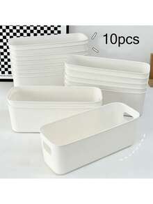 Aufbewahrungskorb Würfel Aufbewahrungsbox Plastik Schublade Fotobox Aufbewahrungsbox Möbel Aufbewahrungsbox Zuhause Organisationsaufbewahrungsboxen