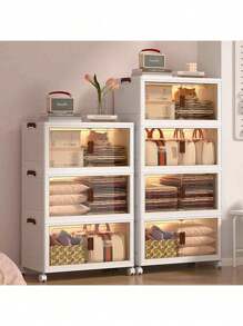 Open Storage Bins - 白色 - 查看 3