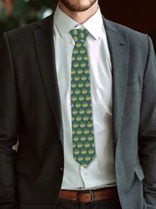 1pc Custom Men Neck Tie, Personalized Funny Photo Gifts For Men Dad Him, Birthday Fathers Day Ties, Logo Tie, Cat/Dog/Pet Tie, Party Tie,There Are 7 Styles To Choose From - Multicolor - View 10