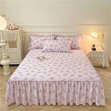 Fitted Sheets - Maglia di cotone - Fiori e chiaro di luna - Visualizzare 13