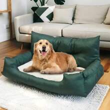 Coussin de dossier de voiture pour gros chien Hazowill, tapis de siège arrière rafraîchissant pour chat et chiot, siège rehausseur pour voiture pour chiot doux et confortable, coussin de siège passager avant anti-stress