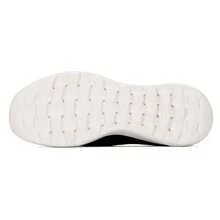 Skechers 女士休闲轻便一脚蹬步行鞋，户外运动日常通勤舒适轻便运动鞋 15637-BKW - 黑色/白色 - 查看 4