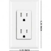 Local Delivery Fake Outlet Sticker Prank,Realistic Fake Electrical Outlet Prank Sticker,10Pcs - default - View 2