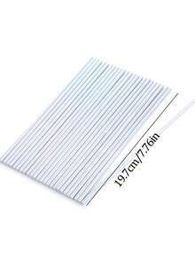 10/50/100Pcs Iridescent Paper Straws Glitter Straws, Drinking Well Crafted Straws For Juices Shakes Birthday Wedding Baby Shower Decoration Mermaid Party Event Supplies, Graduation Party Supplies, Birthday Wedding Bridal,School Supplies - Multicolor - View 9