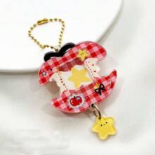 Fashion , Delicate Slide Photo Frame, Acrylic Card Cover, Star Chasing Girl ID Photo, One-Inch Idol Photo Storage, Card Holder, Keychain Pendant., School Supplies,Back To School - Multicolor - View 8