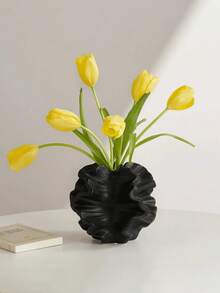 Dekoracja wazonu koralowego, luksusowe dekoracyjne wazony z trawy pampasowej, nowoczesne wazony na kwiaty na stół lub do domu, stół w salonie, biuro i wazon weselny, wazon na pączki odpowiedni do wystroju domu, wystroju sypialni, biura i studentów, prezent świąteczny, zima, dekoracje świąteczne, przechowywanie, wystrój ślubny, wystrój domu, organizer na biżuterię, dekoracje imprezowe - Wielokolorowe - Zobacz 12