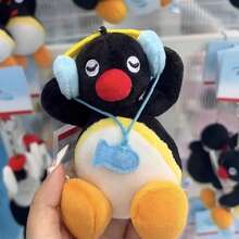 1pc 2025 New Penguin Plush Doll Doll, Funny Pendant Backpack Keychain Bag Charm - Birthday Gift, Easter Gift, Valentine's Day Gift, Gift, Doll, Easter, New Arrival, New Hot Selling, New Launch, Doll Novelty, Plush Doll, Plush Doll, Sleep Plush, Holiday Limited Plush Doll, Backpack Charm - Multicolor - View 8
