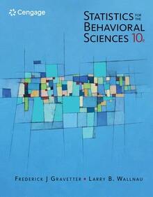 Statistics For The Behavioral Sciences (Paperback) By Frederick Gravetter, Larry Wallnau - 單本 - 查看 1