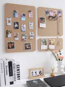 1pc Felt Decor Board Suitable For Holiday Themes & Party Decoration, No-Drill Wall Decor Bulletin Board, Can Hold Nails For Entryway Key Holder, Reusable Photo Wall Memo Board For Home/Office/Classroom, Suitable For Room Decor/Office Memo/Background Wall/Storage Organization, Applicable For Halloween/Spring Festival/Christmas Decoration Home Decor Back To School School Supplies