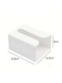 2 件面巾纸盒壁挂式纸巾架，浴室厨房厕纸分配器，创意悬挂式纸巾盒，适用于客厅洗手间，无需钻孔 - 彩色 - 查看 2