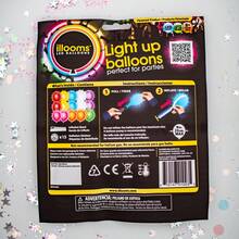 Illooms Light-Up Balloons, 15 Count – Mixed Color LED Glow Balloons For Parties & Celebrations - default - View 3