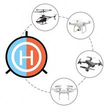 Quality Helicopter Landing Pad RC Drone Mat Helipad Unmanned Aerial - 55cm - View 6