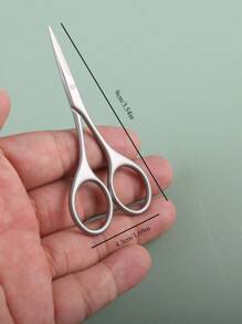 1 pièce Ciseaux de beauté multifonctionnels à pointe effilée pour couper les faux cils, les autocollants pour ongles, convient pour une utilisation à la maison et à l'extérieur, fournitures pour ongles, outils pour ongles, outils de nail art, rentrée scolaire, ongles, outils pour ongles à clipser, outils de manucure et pédicure
