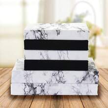 Eloise Marble Printed 6-Piece Sheet Set, 1500 Premium Hotel Quality Microfiber, Soft, Wrinkle And Fade Resistant, Fitted Sheets With Smart Pockets, Marble Sheet Set, Queen, White - 白色 - 查看 2