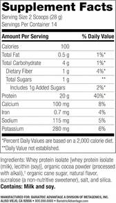 Bariatric Advantage High Protein Supplement Mix - Bariatric Protein Powder - 20 G Protein - For Pre- & Post-Bariatric Surgery Patients - With Iron, Calcium & More - 14 Servings - Vanilla