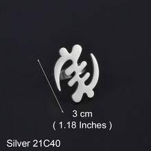 1 件 3 厘米非洲 Gye 符号戒指不锈钢金属指环 Nyame 埃及珠宝文化结婚戒指 - 彩色 - 查看 9