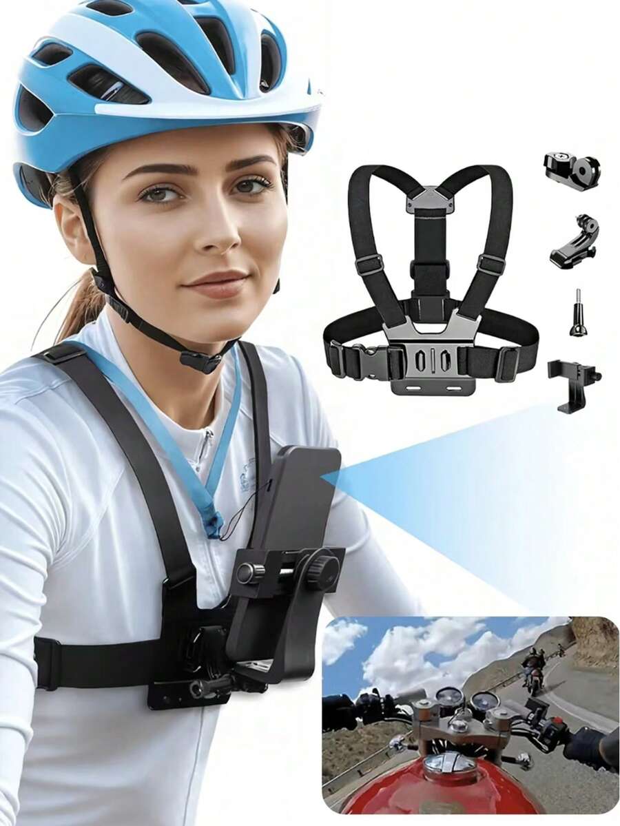 1 set Soporte universal para teléfono móvil para transmisión en vivo, clip del teléfono con rotación de 360 grados, compatible con iPhone, teléfonos Android, regalos de cumpleaños, soporte de teléfono para familia y amigos, accesorios para teléfono