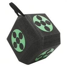SanBouSi Target For Hunting Shooting Indoor Outdoor, Arrow Shooting Target Cubic Archery Training Target, - Black - View 7