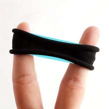 100 Pieces - Black Elastic Hair Bands Simple Seamless Elastic Hair Ties QPDL - màu đen - Xem 6