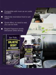 Car Air Freshener - Removes Odor, Purifies & Freshens Air, Long Lasting Scent - Multicolor - View 6