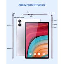 TenYide Ordinateurs tablettes pour enfants de 10,1 pouces, ordinateurs tablettes pour enfants et Wi-Fi 8 Go de RAM, 128 Go de Roma, double carte SIM, double caméras, contrôle parental, JPA préinstallé pour l'éducation des enfants, les jeux, les tablettes et les cadeaux de vacances pour prendre soin des enfants, cadeaux d'anniversaire pour enfants, cadeaux, cadeaux parfaits ouverts pour les écoles, cadeaux
