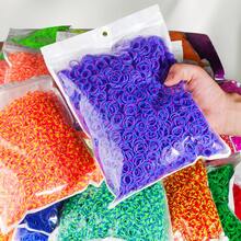 1500pcs/7500pcs Package Colorful Rubber Bands Set, High Elasticity Multi-Color Assorted, DIY Jewelry Making Kit, Suitable For Necklace, Bracelet, Jewelry Decor, Beginner Rubber Band Enthusiasts Large Capacity Bands, Creative Daily Craft Gift - Rubber Band - View 11