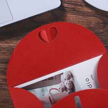 50 Stück Geschenkkarten-Umschläge mit Liebesknopf, verdickte Perlpapier-Umschläge für Karten, Fotos, Hochzeiten, Geburtstage, Geschenkzubehör für Valentinstag, Erntedankfest, Weihnachten, Geburtstagsfeiern, Schulmaterial, Schulanfang