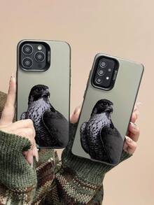 凶猛动物图案透明2D打印防震手机保护壳，适用于 11、12、13、14、11 Pro Max、12 Pro Max、13 Pro Max、14 Pro Max、XR、15、15 Pro、15 Pro Max、16、16 Pro、16 Pro Max，防水防摔防刮，国际版，非国内版 - 彩色 - 查看 6