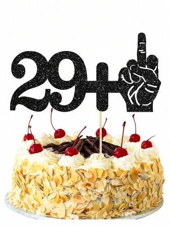 29+1 sprankelende taartdecoraties - 18, 20, 30, 40, 50, 60, 70, 80, 100e verjaardagstaartdecoraties, geschikt voor verjaardagsfeestjes, jubileums en het vastleggen van onvergetelijke momenten