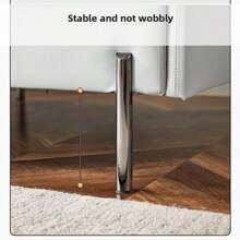 4 Pcs Of New Furniture Legs, Metal Furniture Support Legs, New Bathroom Cabinet Legs, Metal Luxury Gold And Black Furniture Legs, Cabinet Legs, Replaceable Coffee Table Legs, Cabinet Support Legs, Heavy-Duty Furniture Support Legs. Round Shape Suitable For Tables, Sofas, Coffee Tables, Bookshelves, And Coffee Tables.